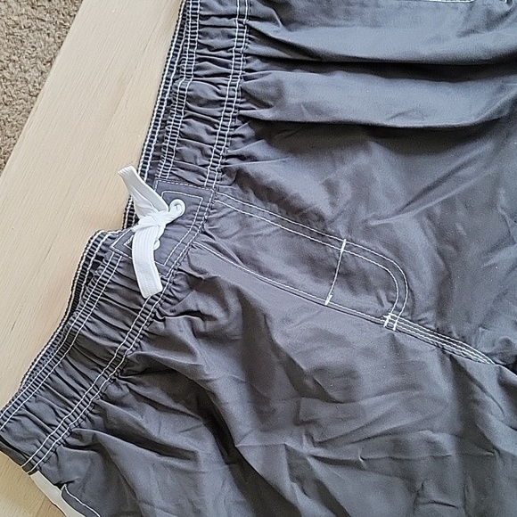 Kanu Surf Barracuda Swim Trunks Charcoal NWT - Picture 6 of 10